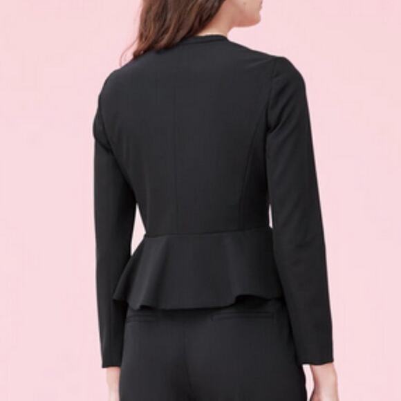 Rebecca Taylor Ava Jacket Black size 4 - Picture 8 of 8